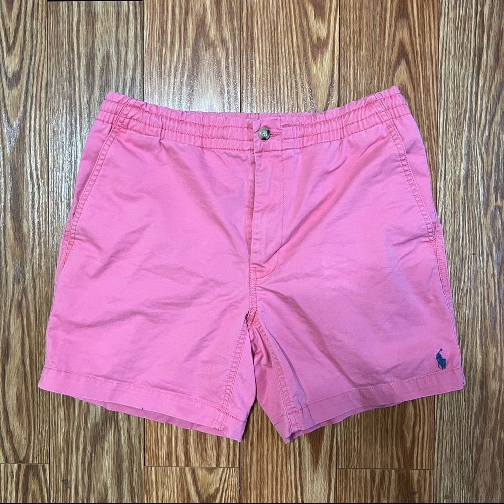 Pink Ralph Lauren Polo Shorts